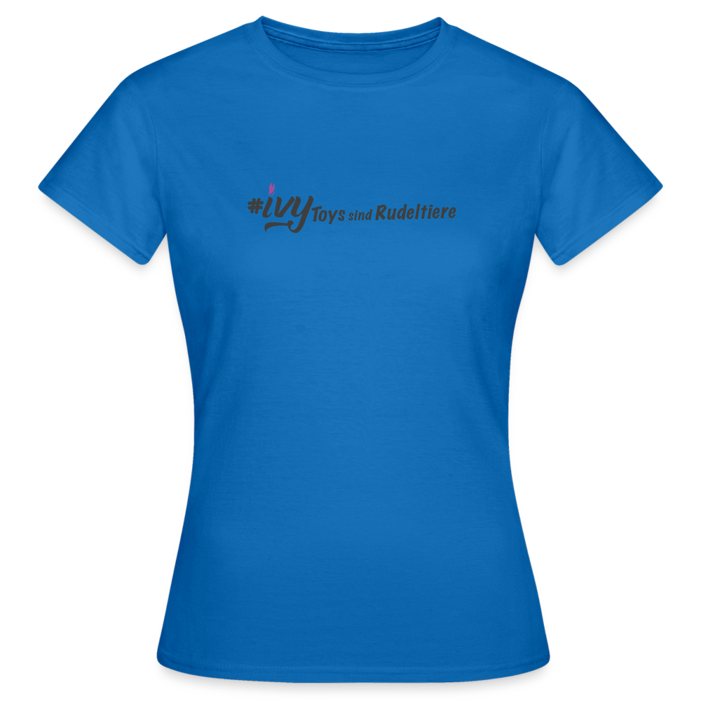 Frauen T-Shirt Tentakel - Royalblau