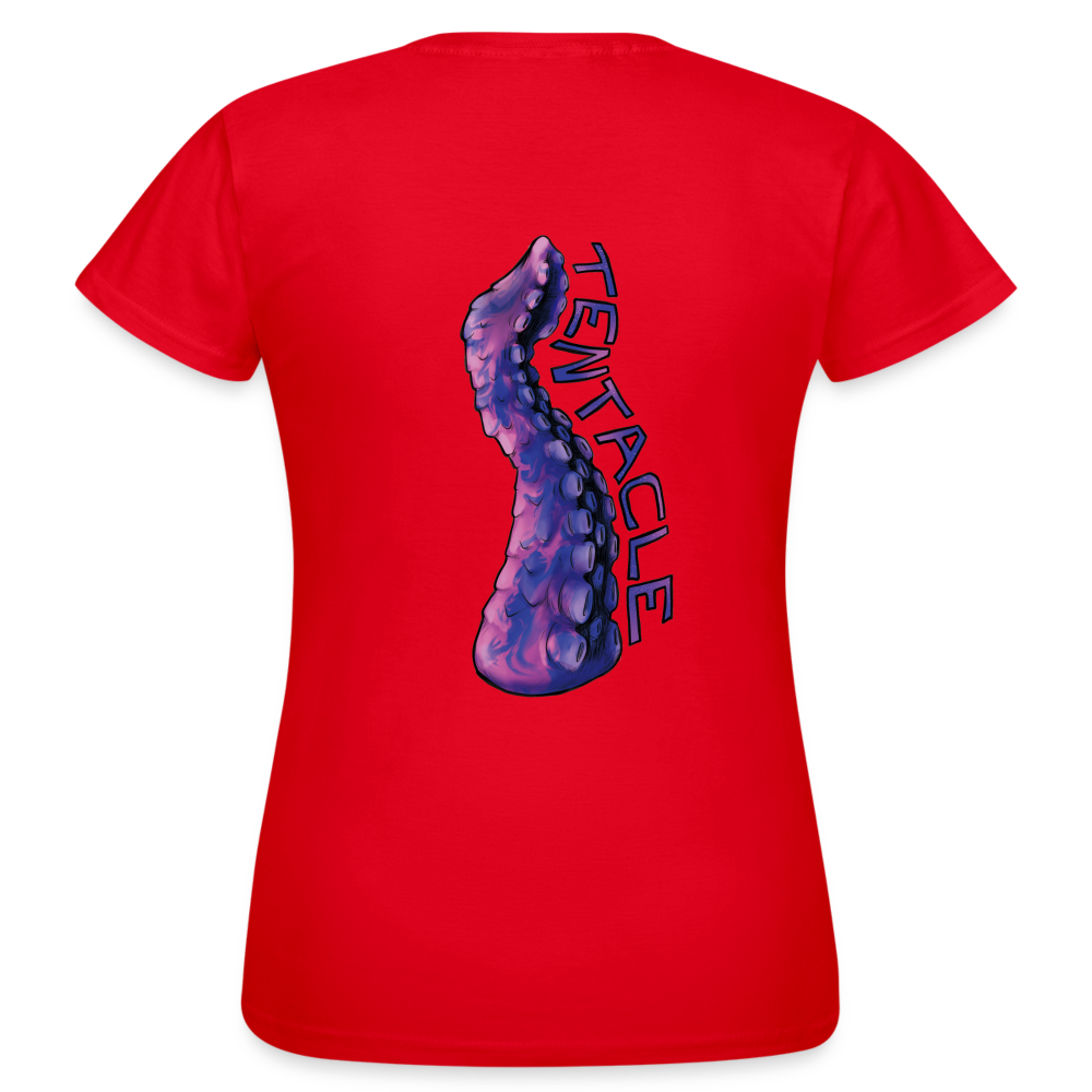 Frauen T-Shirt Tentakel - Rot