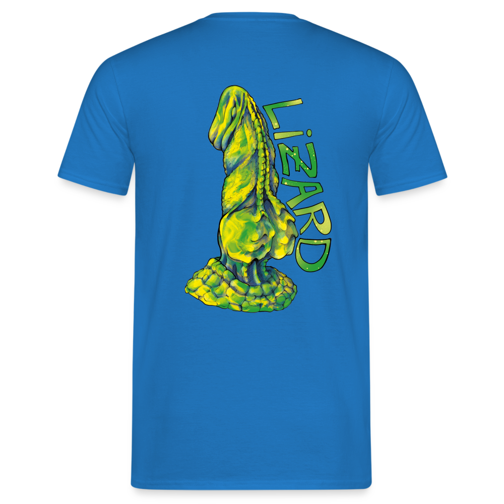 Männer T-Shirt Lizard - Royalblau
