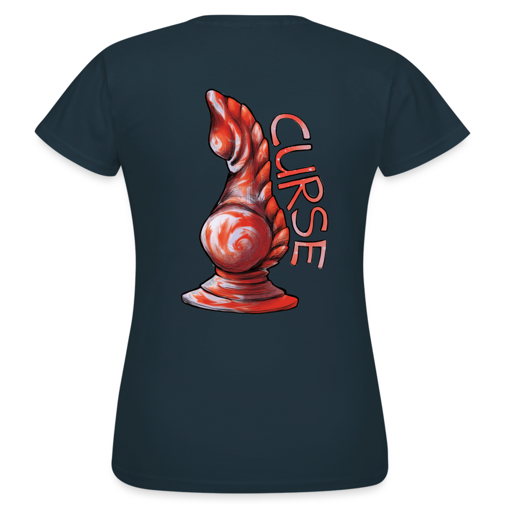 Frauen T-Shirt Curse - Navy