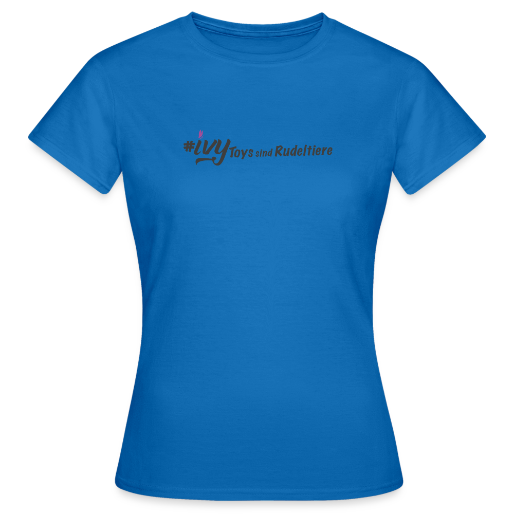 Frauen T-Shirt Lizard - Royalblau