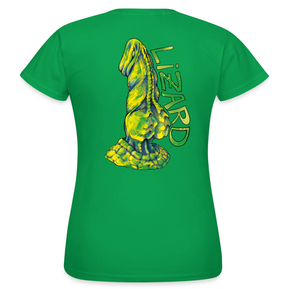 Frauen T-Shirt Lizard - Kelly Green
